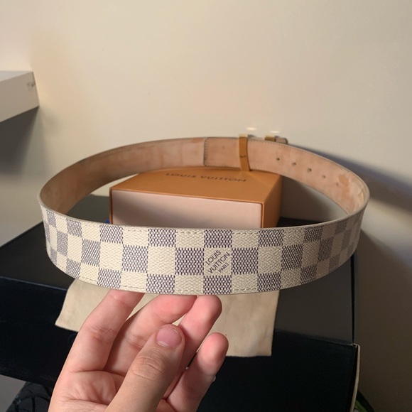 Louis Vuitton Damier Azur Initiales Belt - Picture 6 of 8